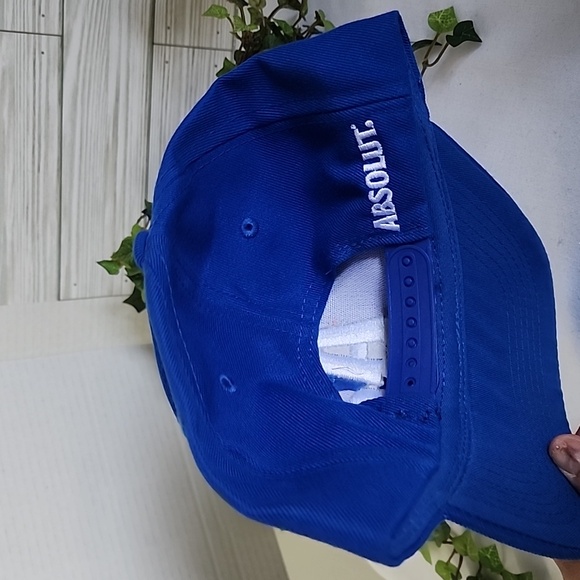 Absolut Vodka Blue Baseball Cap Hat New - Picture 4 of 6